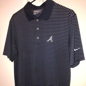 ATLANTA BRAVES NIKE Golf Polo -ATL Baseball Fans